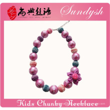 Schöne handgemachte Mode Perlen Schmuck Baby Chunky Halskette